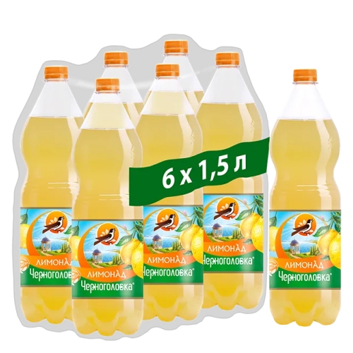 Лимонад Черноголовка - "Оригинальный" 1.5л