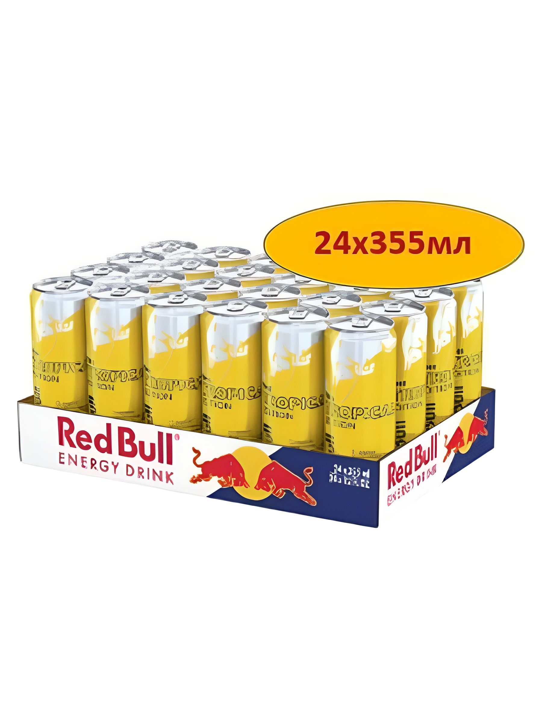 Энергетический напиток Red Bull Тропик, 24 шт х 355 мл