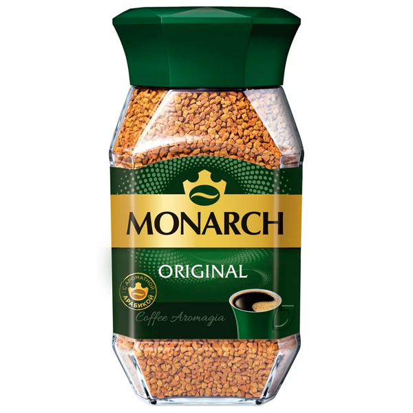 Кофе Monarch / Монарх растворимый стекло, 190 гр