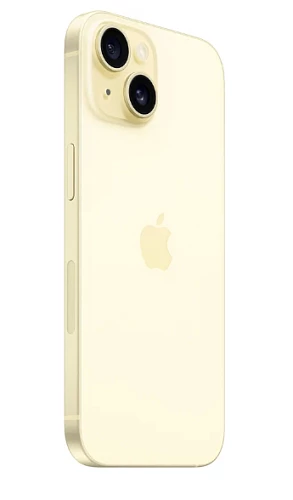 Смартфон Apple iPhone 15 Plus 512GB eSim (Жёлтый, 6 ГБ, 512 ГБ)