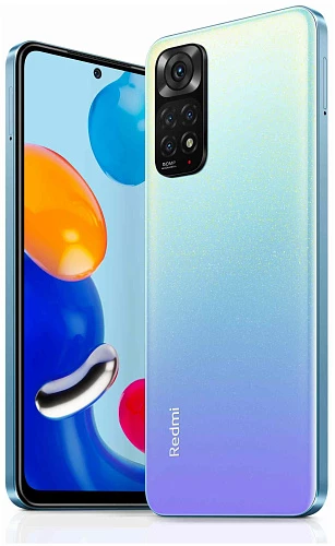 Смартфон Xiaomi Redmi Note 11 6/128GB NFC (RU/A) (6 ГБ, 128 ГБ, Голубой, RU)