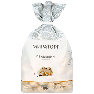 Пельмени Мираторг Домашние свино-говяжьи 800 гр