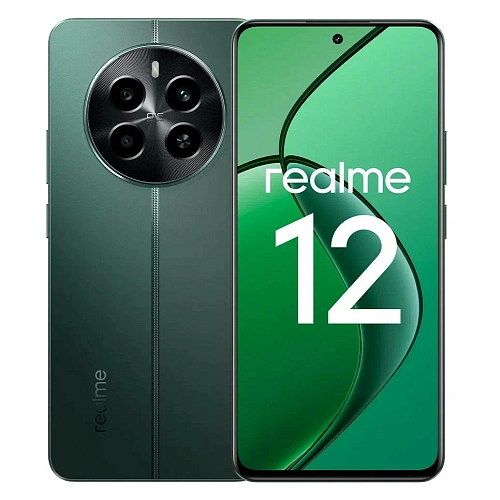 Смартфон Realme 12 4G 8/512GB (Зелёный, 8 ГБ, 512 ГБ)