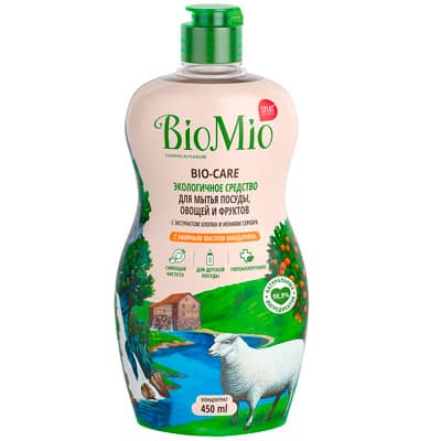 Средство для мытья посуды BioMio BIO-Care эколог Мандарин 450 мл