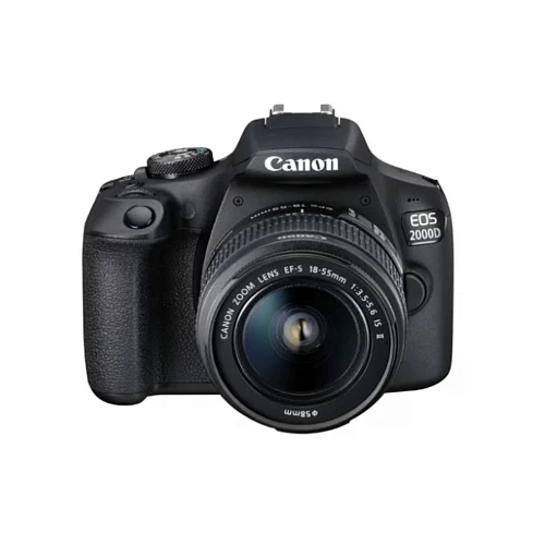 Фотоаппарат Canon EOS 2000D Kit EF-S 18-55mm f/3.5-5.6 III (Черный)