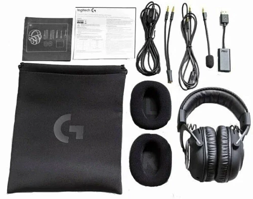 Компьютерная гарнитура Logitech G PRO X (Чёрный)