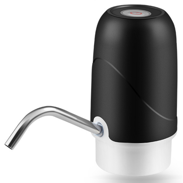 Помпа Miopaq Классика на аккумуляторе от USB черная с белым для 19л бутылей