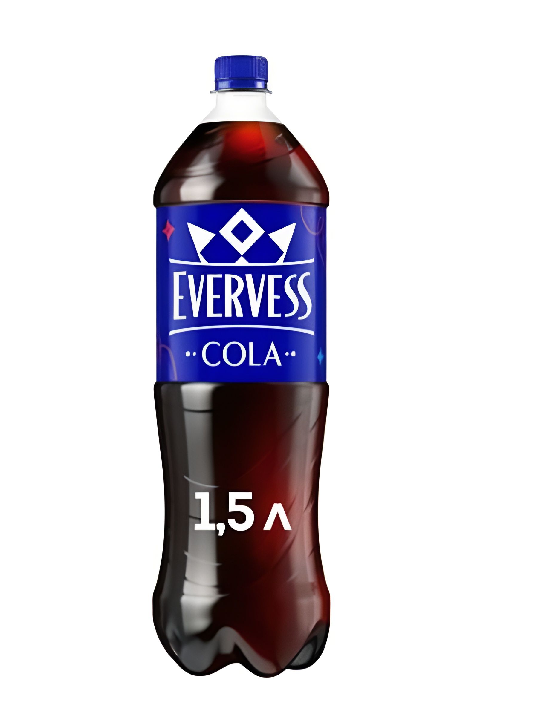 Напиток Evervess газированный, Cola, 1,5л. ПЭТ. Упаковка 6 шт.