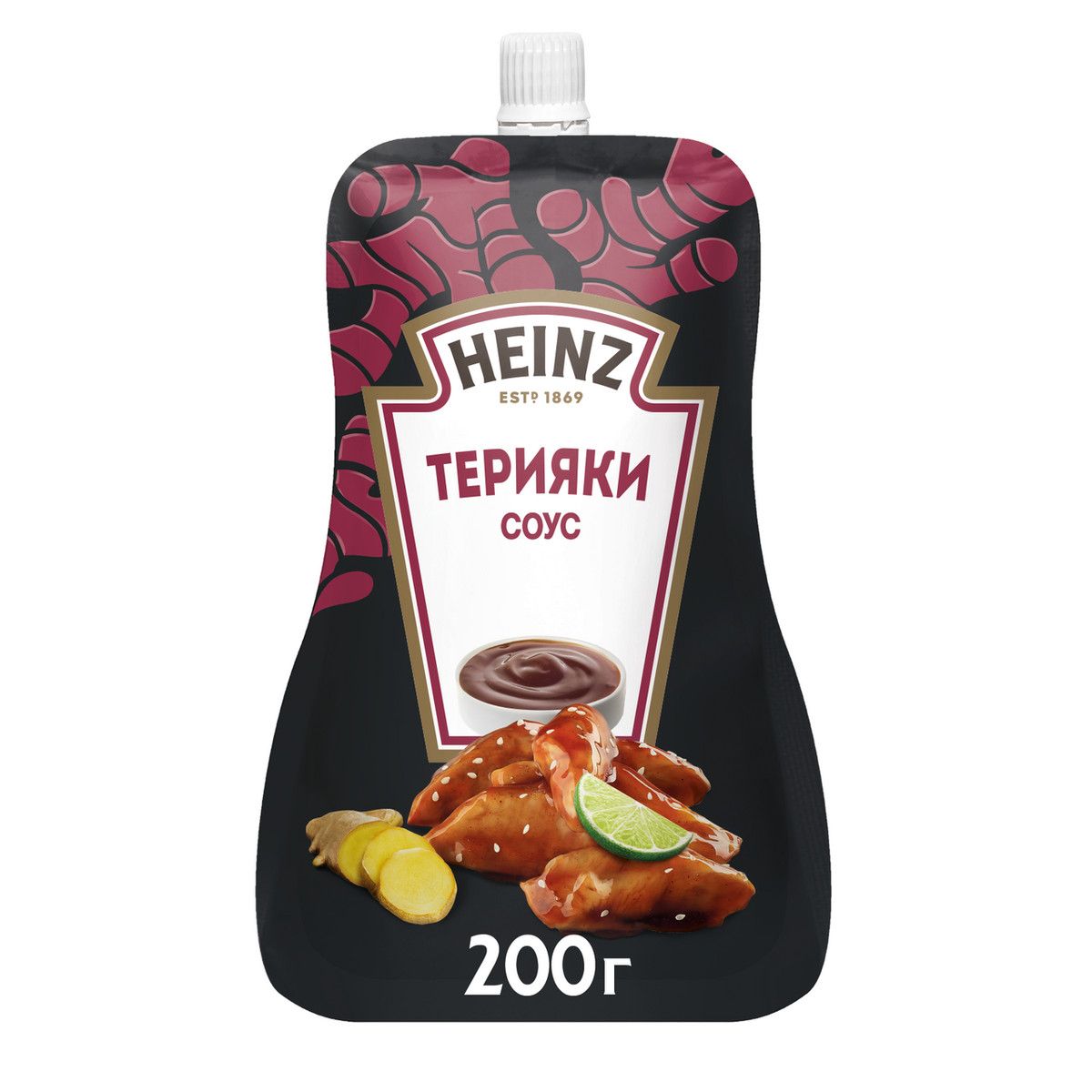 Соус Heinz терияки, 200г х 14шт.