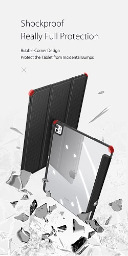 Чехол-книжка Gurdini Dux Ducis Toby Series для iPad Pro 11 (2024) (Голубой)