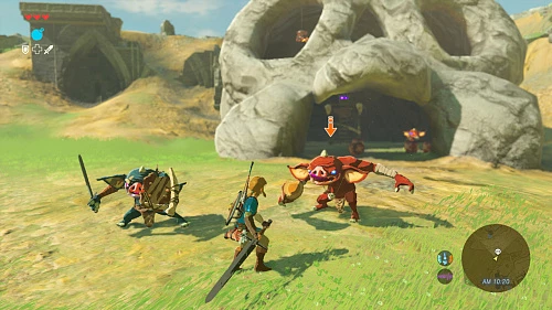 Игра The Legend of Zelda: Breath of the Wild (Nintendo Switch, Nintendo Switch)