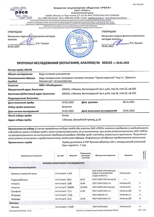 Вода Дорогим Москвичам 5 литров, 3 шт. в уп.