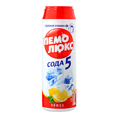 Чистящий порошок Пемолюкс лимон 480 гр