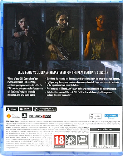 Игра The Last of Us Part II Remastered (PlayStation 5, PlayStation 5)