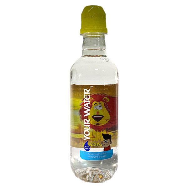 Вода Darida Your Water 0.33 литра, спорт, без газа, пэт, 24 шт. в уп.