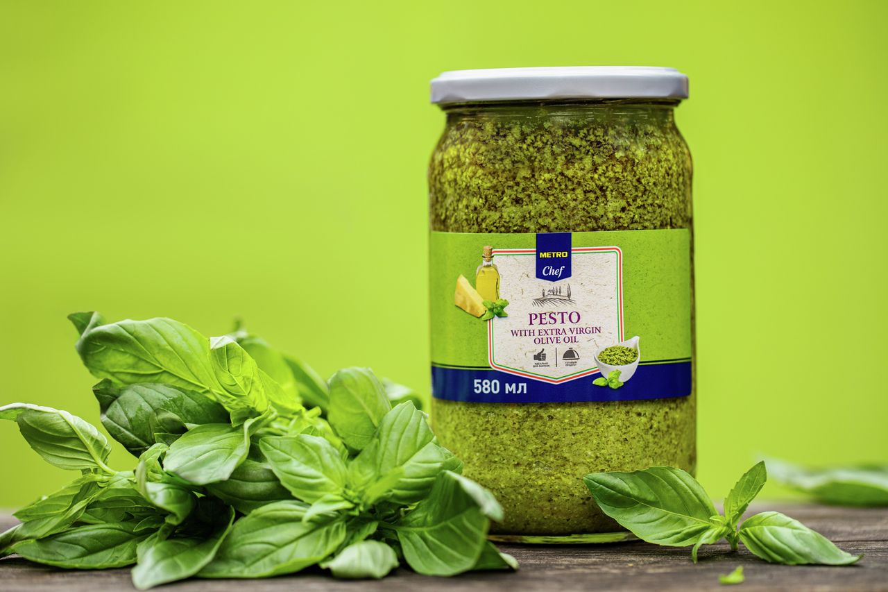 METRO Chef Соус песто с оливковым маслом Extra Virgin, 190г х 12шт