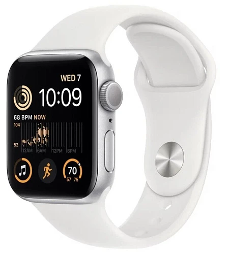 Умные часы Apple Watch SE Gen 2 44мм (2022) (44mm, Белый M/L, M/L)