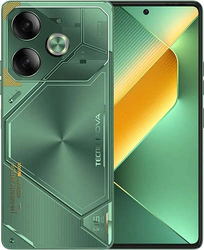 Смартфон Tecno Pova 6 12/256GB (Зелёный, 12 ГБ, 256 ГБ)