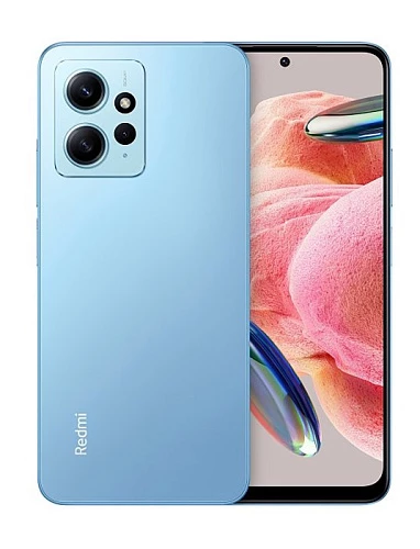 Смартфон Xiaomi Redmi Note 12 4G 8/256GB NFC (Голубой, 8 ГБ, 256 ГБ)