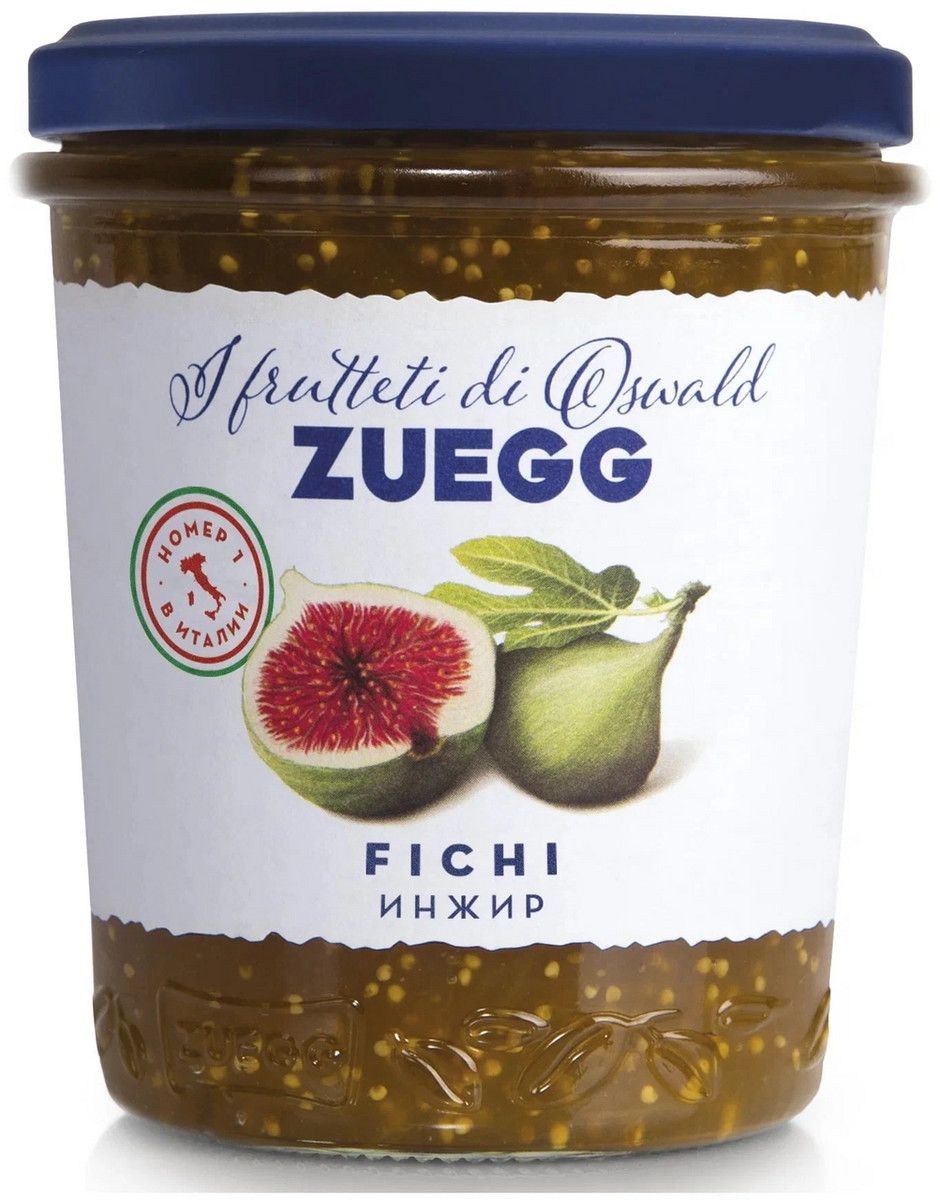 Джем Zuegg Инжир конфитюр экстра, 330г х 12шт.