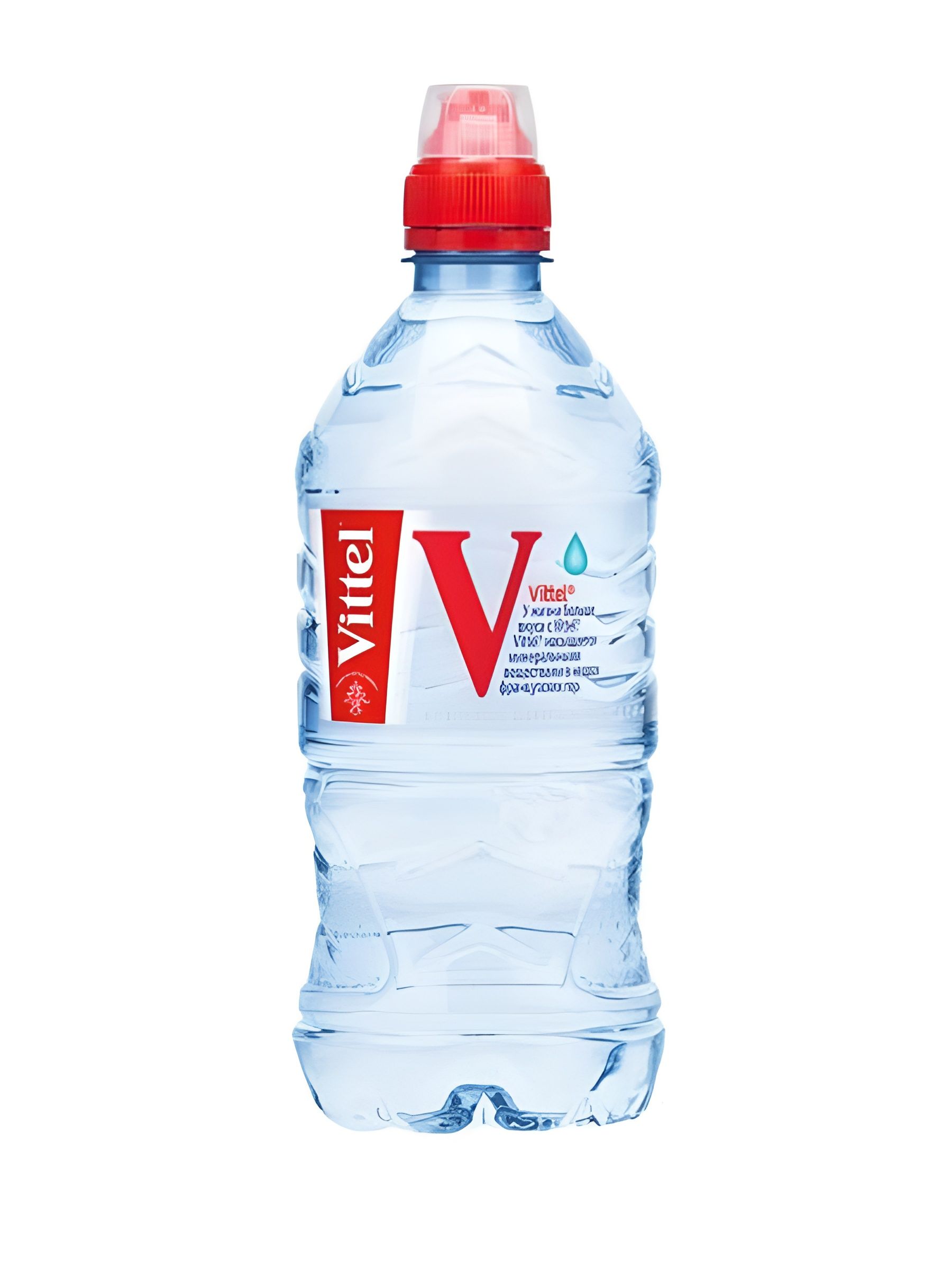 Вода Vittel. Вода минеральная негазированная гидрокарбонатно-сульфатная магниево-кальциевая, пэт, 0.75 л, 15 шт в упаковке.
