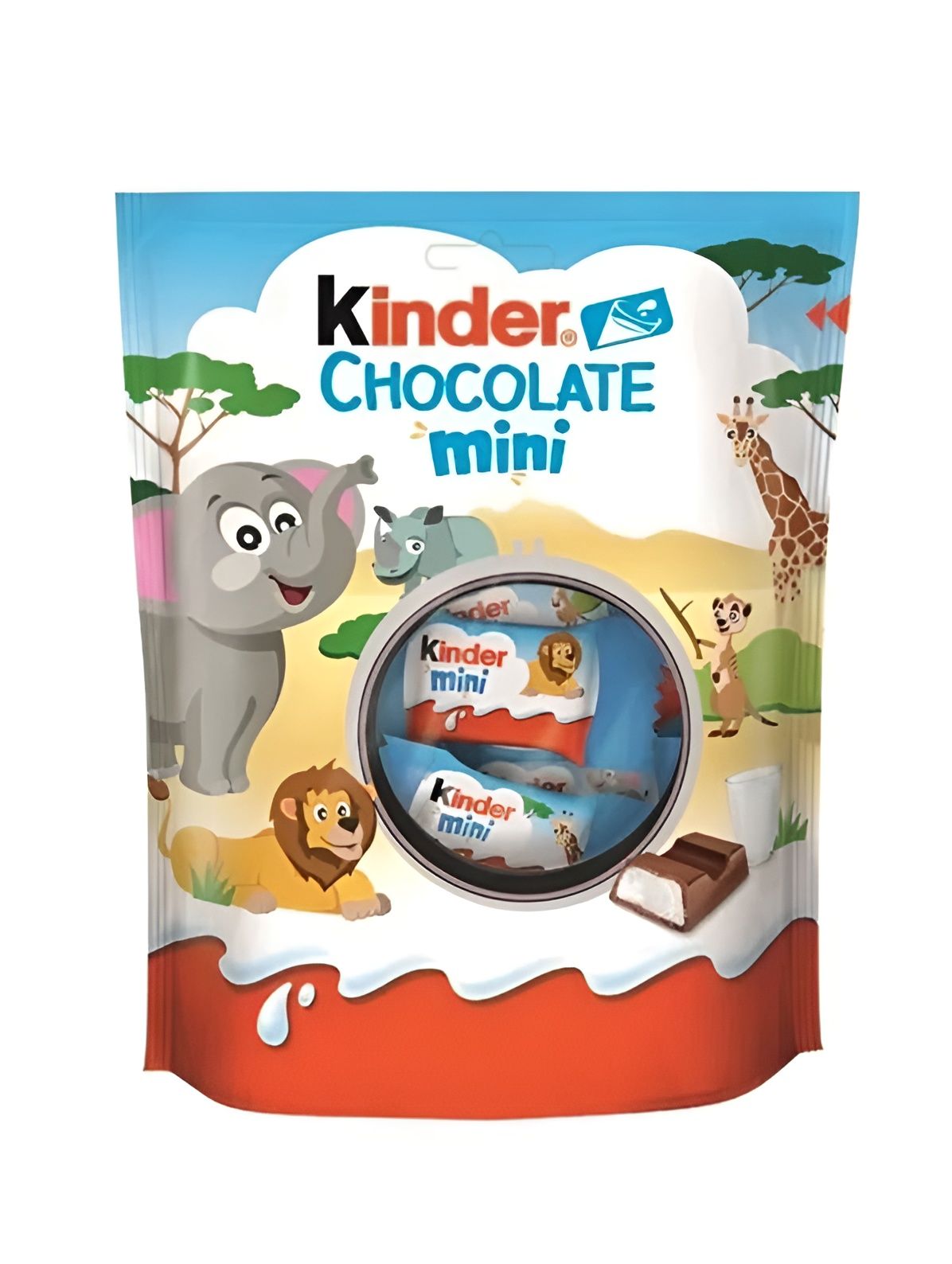 Шоколад Kinder Сhocolate Mini 120гр. Упаковка 16 шт.