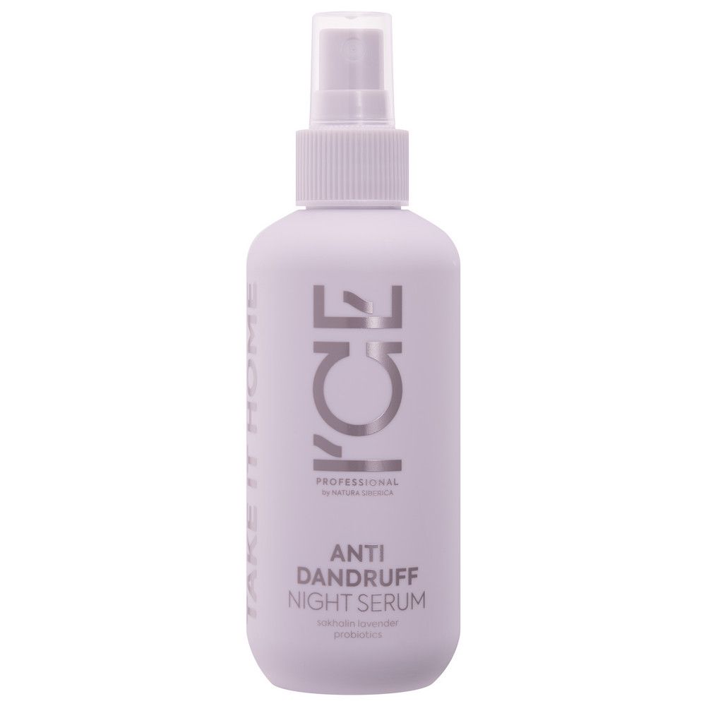 Ночная сыворотка для борьбы с перхотью Anti-dandruff detox night serum ICE Professional by Natura Siberica Take It Home, 200 мл х 12шт.