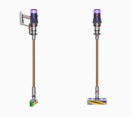 Пылесос Dyson V12 Detect slim extra (Синий / Медный)