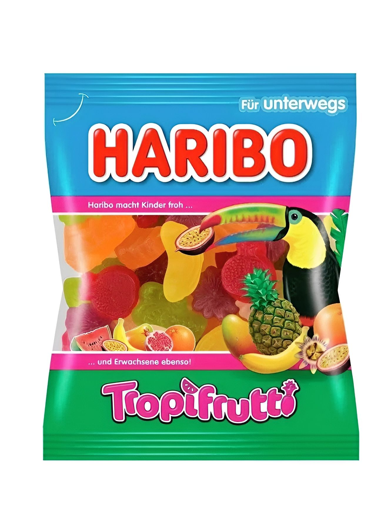 Жевательный мармелад HARIBO Tropifrutti 100г. 18 шт.