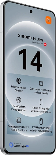 Смартфон Xiaomi 14 Ultra 16/512Gb CN (Белый, 512 ГБ, 16 ГБ, CN)
