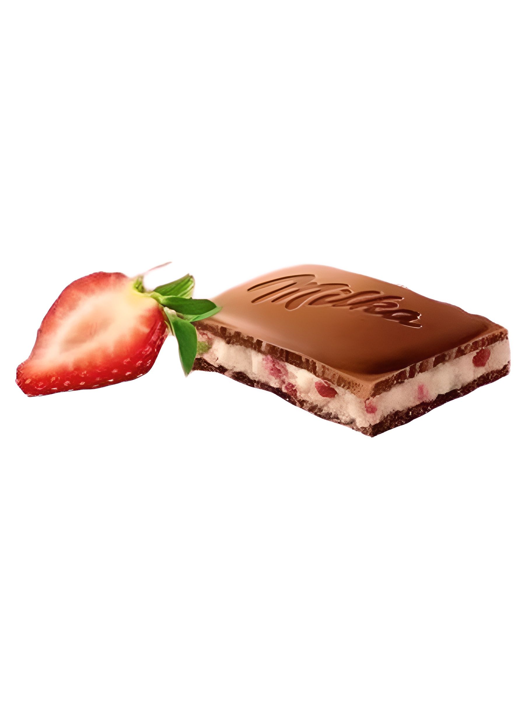 Молочный шоколад Milka Strawberry Chocolate , Набор 22 шт по 100г
