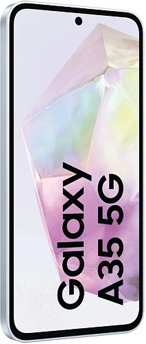 Смартфон Samsung Galaxy A35 5G 6/128GB (Голубой, 6 ГБ, 128 ГБ)