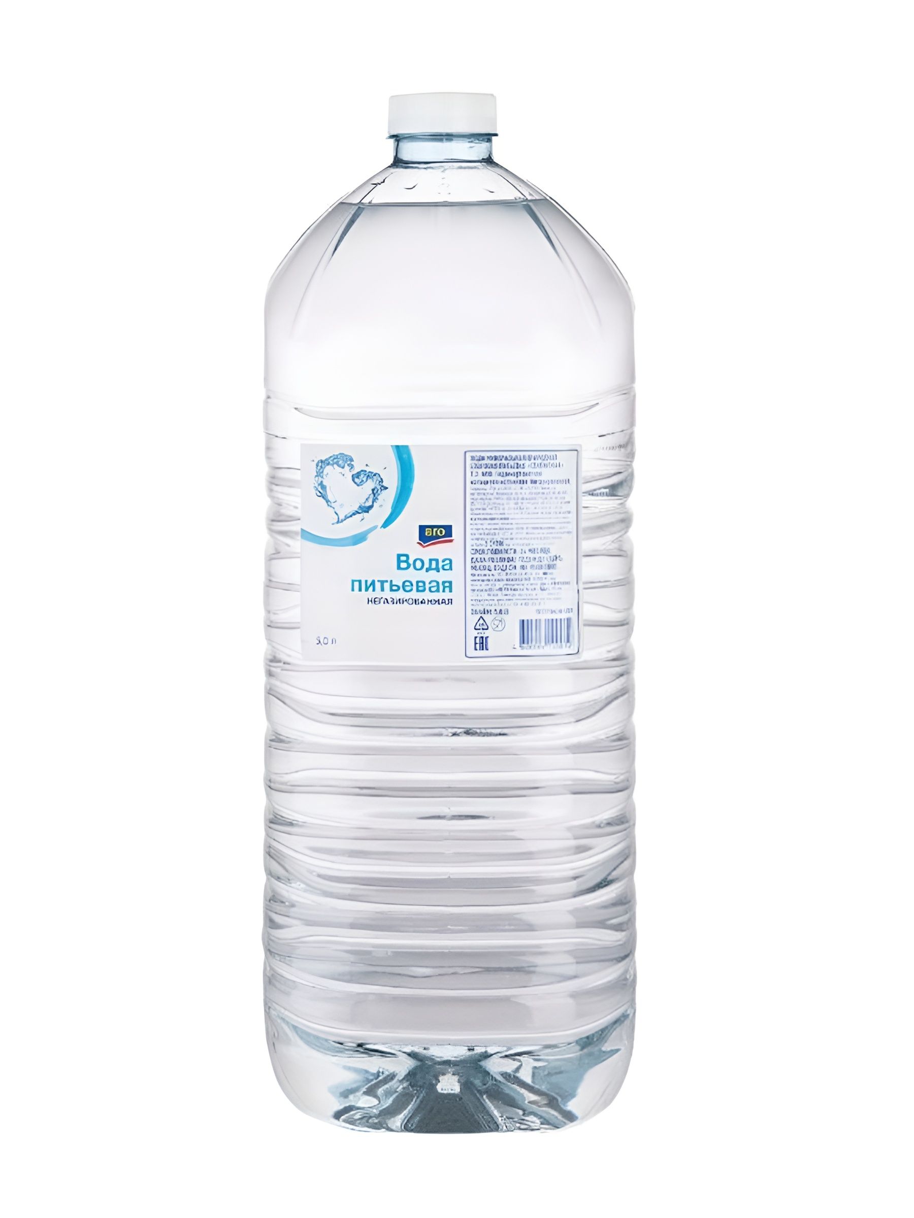 Вода питьевая негазированная Аro, 5 литров. 2 шт.