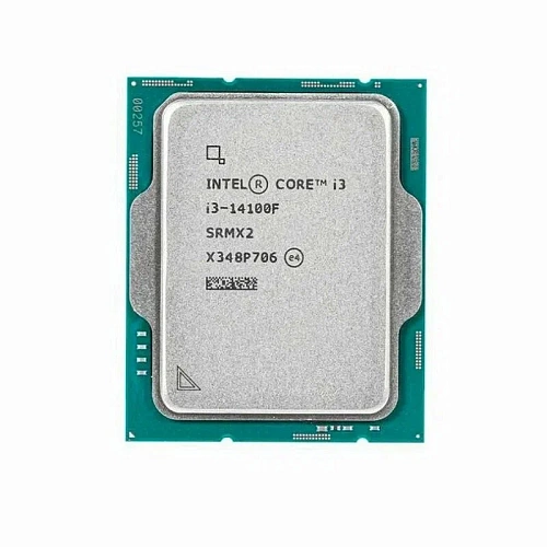 Процессор Intel Core i3-14100F LGA1700 OEM (Серебристый)