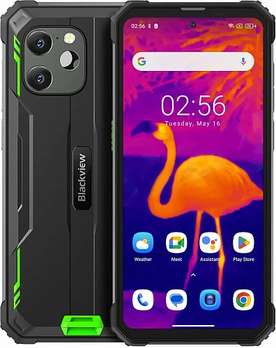 Смартфон Blackview BV8900 8/256GB (8 ГБ, 256 ГБ, Зелёный)