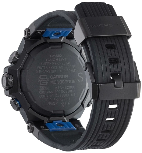 Наручные часы Casio MTG-B2000B-1A2 (Чёрный)
