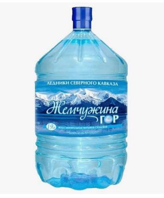 Вода питьевая Жемчужина Гор 19л негазированная (бутыль одноразовая 1 шт.)