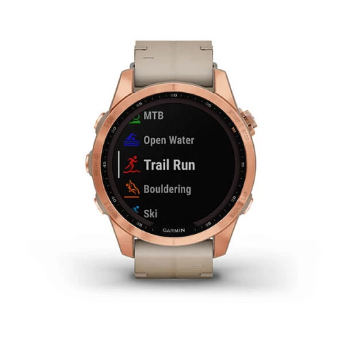 Умные часы Garmin Fenix 7S (Розовое золото)