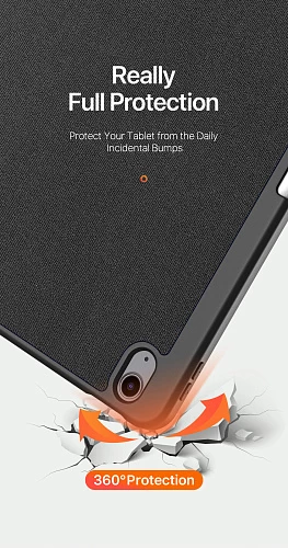Чехол-книжка Gurdini Dux Ducis Domo Series для iPad Air 4/5 10.9 / Air 11 (2024) (Розовый)