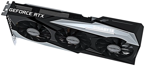 Видеокарта Gigabyte GeForce RTX 3060 12288Mb, Gaming OC 12G (GV-N3060GAMING OC-12GD) 2xHDMI, 2xDP, Ret (Чёрный)