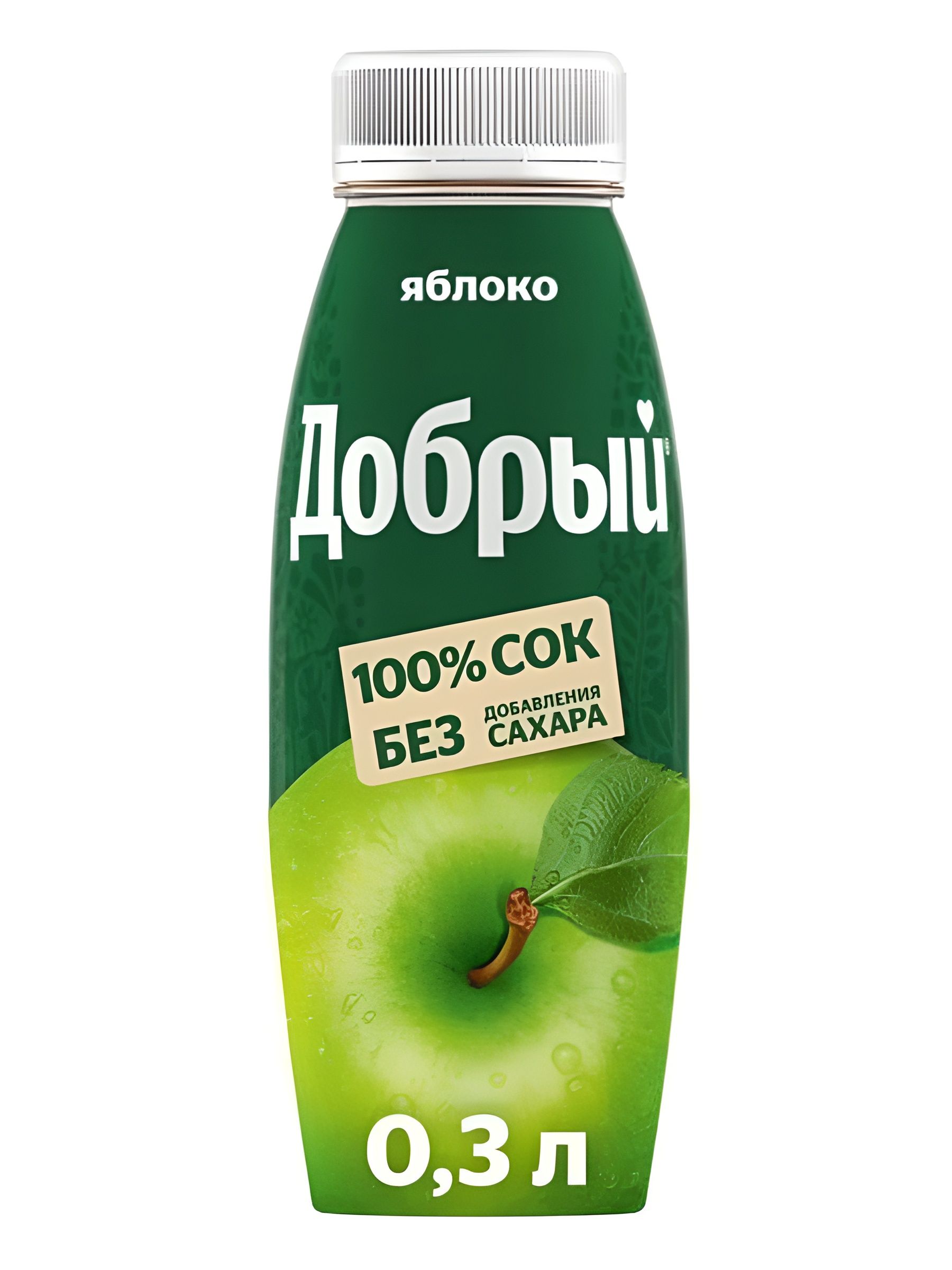 Сок Добрый Яблочный 300 мл. Упаковка 12 шт.