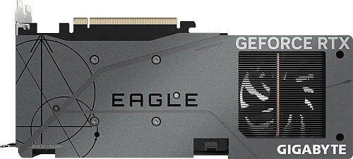 Видеокарта Gigabyte GeForce RTX 4060 8192Mb, Eagle OC 8Gb (GV-N4060EAGLE OC-8GD) 2xHDMI, 2xDP, Ret (Чёрный)