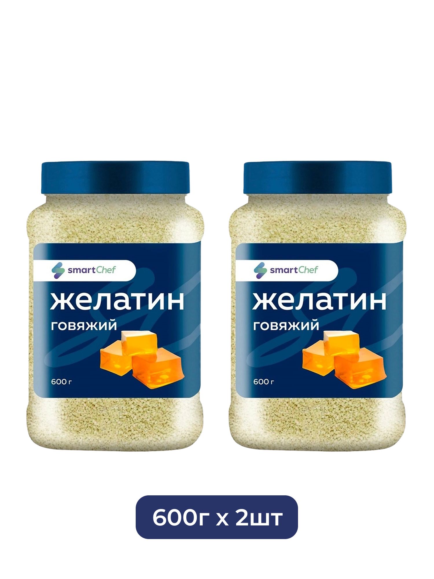 Желатин Smart Chef Говяжий 180 Блюм 600г х 2шт.