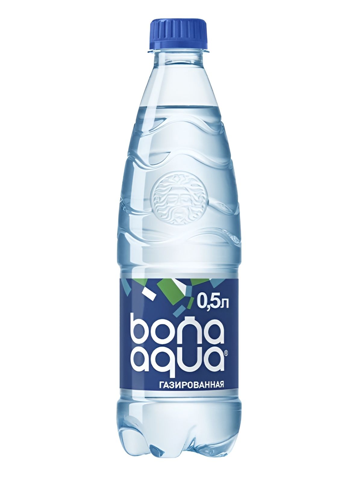 Вода питьевая газированная BonaAqua 1 шт, 500мл