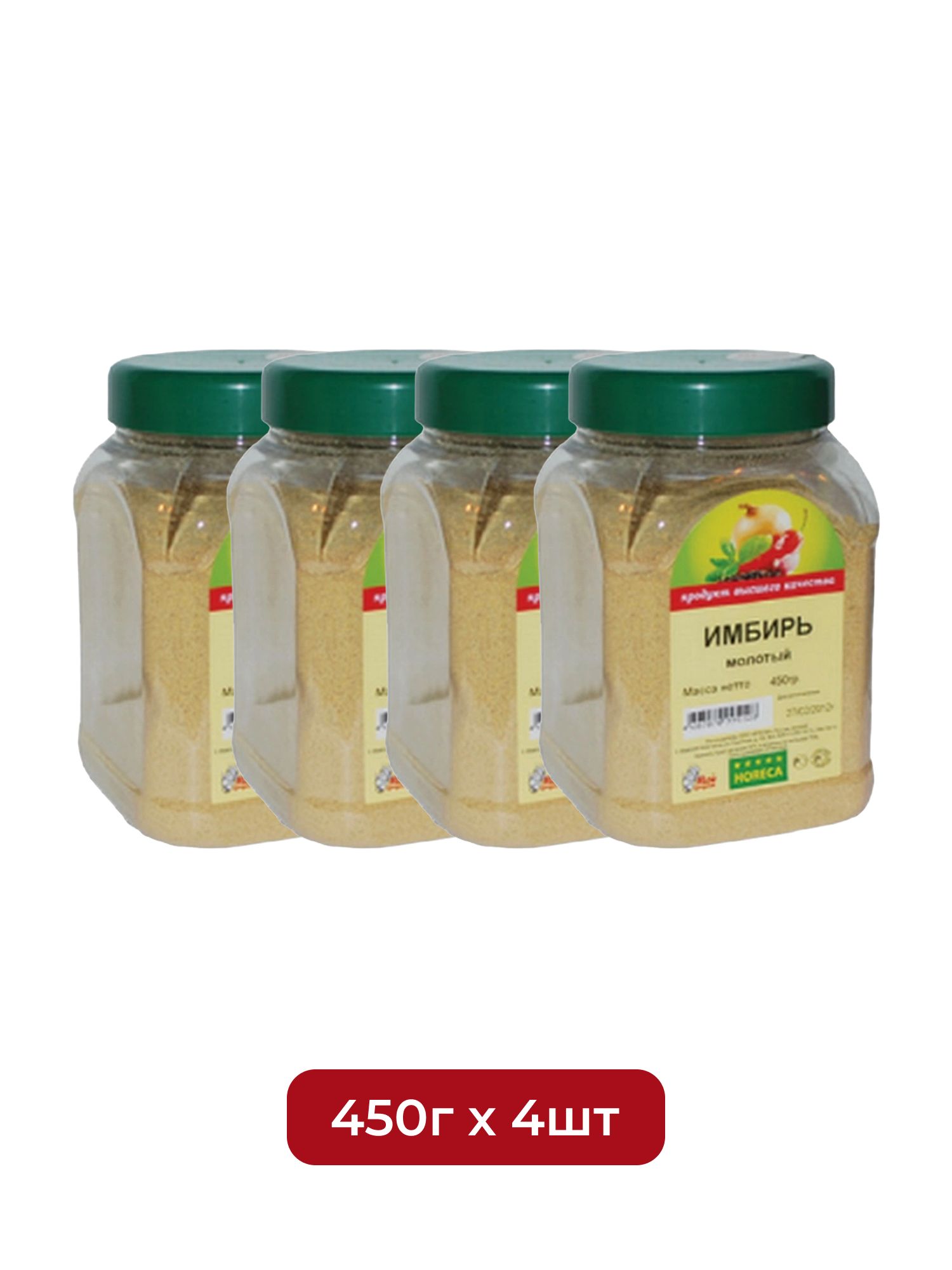 Имбирь молотый Мой продукт - 450г х 4шт.
