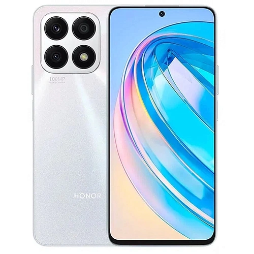 Смартфон HONOR X8A 6/128GB Global (Cеребристый, 6 ГБ, 128 ГБ, Global)