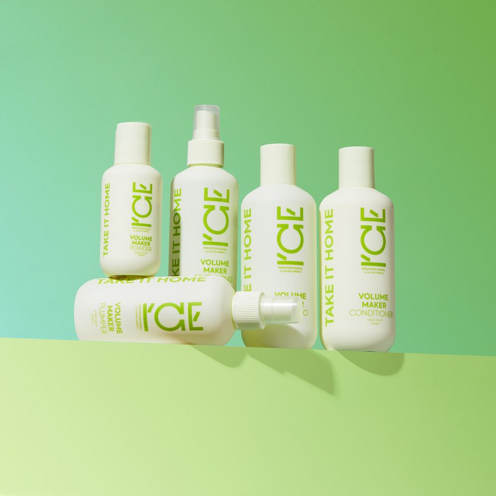 Пудра для придания свежести и объема волосам Volume Maker ICE Professional by Natura Siberica Take It Home, 45 гр х 6шт.