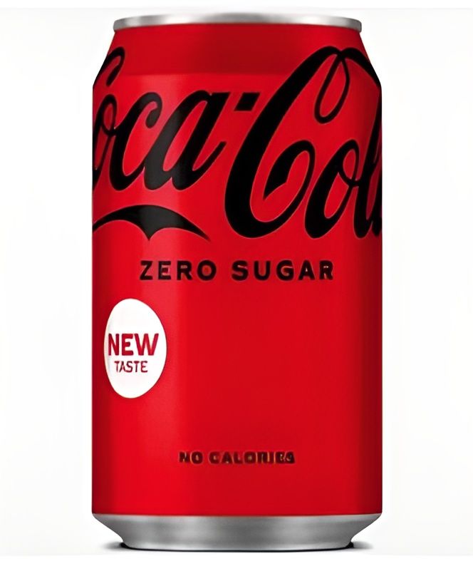 Газированный напиток Coca-Cola Zero жб, 0,33 л (24 шт в упаковке)