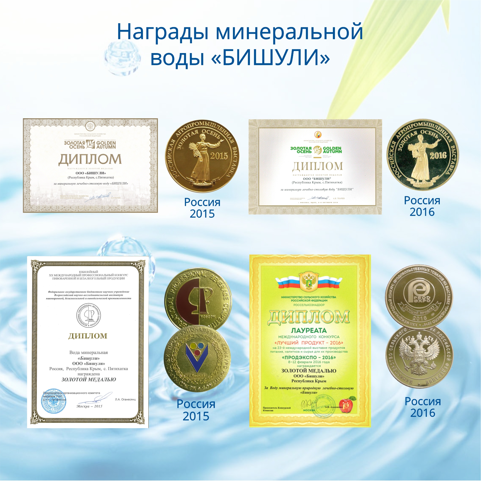 Вода минеральная лечебно-столовая Бишули 0.5 литра, без газа, пэт, 12 шт. в уп.