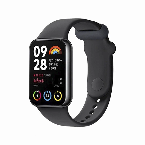 Фитнес-браслет Xiaomi Mi Band 8 Pro (CH) (Черный)